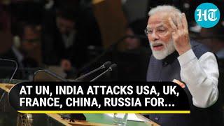 For How Long? India Openly Attacks USA UK France China Russia Over UNSC Expansion  Watch