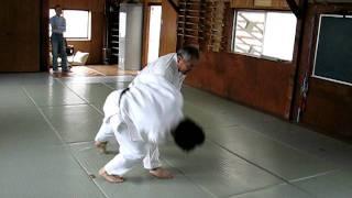 Hideaki Suezawa Shihan 8.Dan 20111002 Aikido-Bunbukan-Dojo Suginami