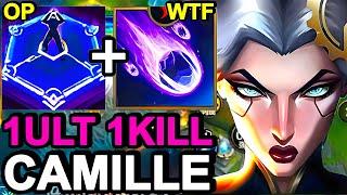 Wild Rift China Top3 Camille Jungle - Best Meteo Camille Build Runes - Sovereign Solo Rank Gameplay