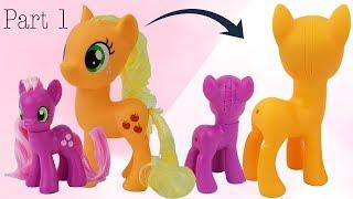 HOW TO REMOVE MY LITTLE PONY HAIR  Customization Tips & Tricks Doll #1