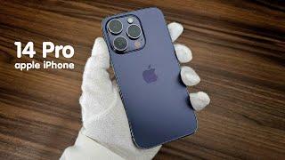 iPhone 14 Pro deep purple Unboxing relaxing + white noise   setup  gaming