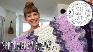 Noble Character Crafts - September 13 2024 - Knitting & Crocheting Podcast