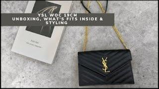 UNBOXING YSL WOC GHW BAG