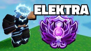 SOLO QUEUEING with ELEKTRA KIT in Roblox Bedwars..