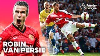 5 minutes of Robin Van Persie being ICONIC  Arsenal & Manchester United  Premier League