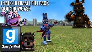 Gmod FNAF 6 ULTIMATE Pill Pack Mod Showcase Different Version