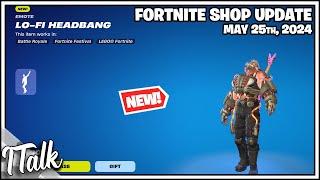 *NEW* LO-FI HEADBANG EMOTE Fortnite Item Shop May 25th 2024 Fortnite Chapter 5