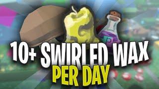 10+ Swirled Wax Per Day Tutorial  Bee Swarm Simulator