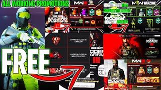 How to get ALL PROMOTION CODES + RARE OPERATORS in MW3Warzone