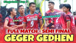 RIVAN EMOSI GEDEN️MARAH KEPADA TOSSER SADI DKK  SEMI FINAL - PURBA RASA VS RC GARUT VOLLEYBALL