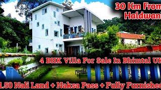 4 BHK Villa At Naukuchiatal  High Quality Material & Well Maintained #clientview #villaforsale