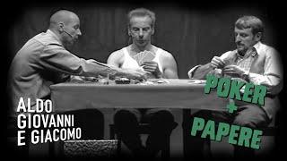 Poker Integrale con papere - Anplagghed  Aldo Giovanni e Giacomo