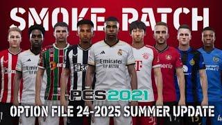 PES 2021  Next Season Patch 2024 - UPDATE OPTION FILE 2024 PS4 PS5 PC