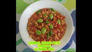 Resep sambal pete PENAMBAH  NAFSU MAKAN