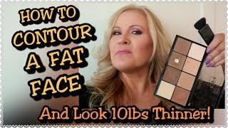 Contour A Round Face To Look Thinner & Younger
