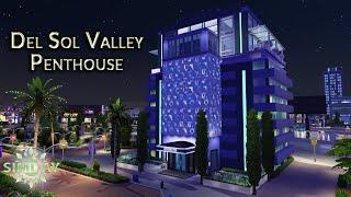 Celebrity Penthouse in Del Sol Valley  The Sims 4 Stop Motion Speed Build