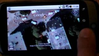 Eerste video review Google Earth voor Android