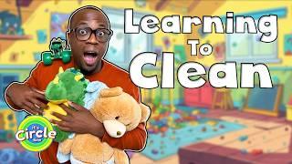 Teach Your Toddler to Clean Up  Fun and Educational Cleanup Video  Its Circle Time