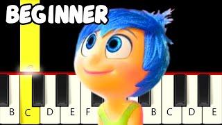 Inside Out 2 Trailer Music - Fast and Slow Easy Piano Tutorial - Beginner