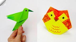 6 Easy paper crafts  How to make paper toys