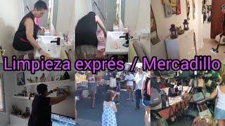 Limpieza exprés de casa Vamos al mercadillo de Angunciana️