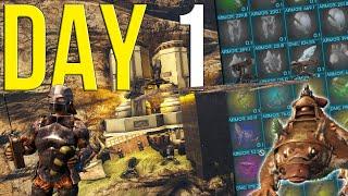 5 Profitable SOLO Raids On WIPE DAY That Made Me RICH - ARK