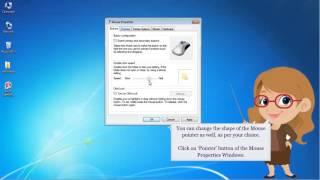 Windows 7- Mouse Settings