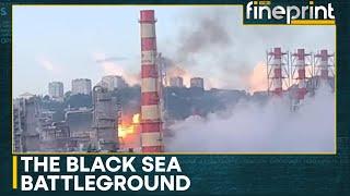 Russia-Ukraine War Ukraine attacks Russia’s biggest oil refinery in Black Sea  WION Fineprint