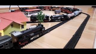 Rail king Intelligent classical Train Orient Express