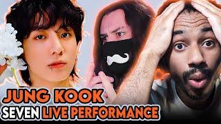 REACTING TO Jung Kook LIVE FOR THE FIRST TIME  Seven Live from London on The One Show REACTION
