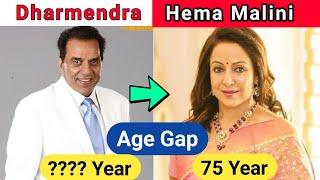 Dharmendra & Hema Malini Age Gap 2023 Dharmendra age 2023 Hema Malini age 2023 Dharmendra age