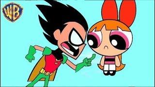 Teen Titans Go  The Teen Titans Meet The Powerpuff Girls  WB Animation