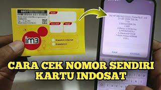 Cara Mengecek Nomor Indosat Sendiri