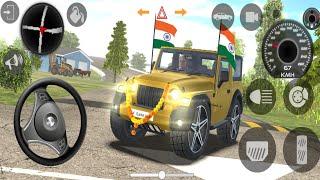 Dollar  Song   Modified Mahindra Gold Thar  In Indian Simulator Cars 3D  Game