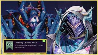 Echoes Act II Battleground Conduit \ Best Hunter Build Caliban - Liar \ Destiny 2 The Final Shape