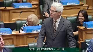 Question 12 - Hon Tim Macindoe to the Minister for ACC