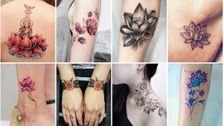 50+ Most Beautiful Flower Tattoos For Girls 2024  Best Flower Tattoo Design Ideas  Women Tattoos