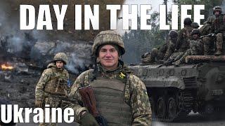 Day In The Life As a Ukrainian Soldier Fighting Russia.