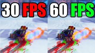 CTR Nitro-Fueled - This is what playing in 60 FPS feels like + 30 fps vs 60 fps Comparison