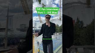 DIVE Interviews Who Is Your IVE Bias? KPop Fan Interview Pt 1 #kpop