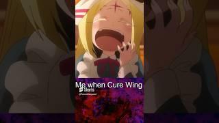 Me when Cure Wing is on screen… #anime #precure #memes #magicalgirls #animeedit