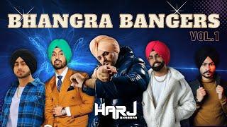 Bhangra Bangers Vol 1  Bhangra Mashup  NonStop Bhangra Mix  Dj Harj Bhamraa