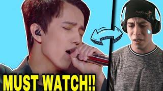 SINGER REACTS to DIMASH - SOS 1ST TIME