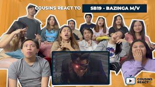 COUSINS REACT TO SB19 Bazinga Official Music Video