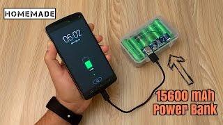 How to Make a 15600 mAh Power Bank from Scrap Laptop Battery