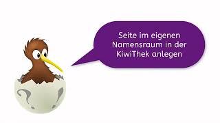 KiwiThek Einen eigenen Namensraum anlegen