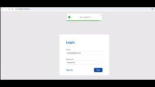 React.js Registration and Login form  with Validation