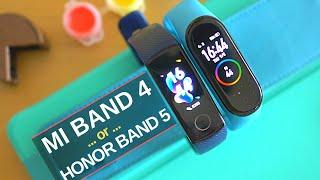 Xiaomi Mi Band 4 vs Honor Band 5 The Best Budget Fitness Trackers of 2019