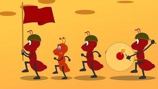 The ants go marching one by one song  Ants at war