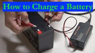 How to Charge a Battery--lead acid and lithium-ion batteries 2021